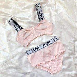 DollsKill candy pastel lingerie set